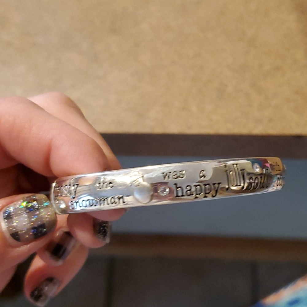 Brighton magnet snowman bracelet